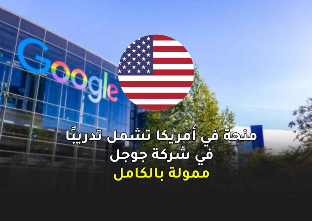منحة في أمريكا تشمل تدريبًا في شركة جوجل | ممولة بالكامل
