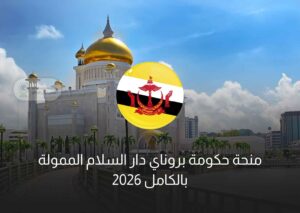 منحة حكومة بروناي دار السلام الممولة بالكامل 2026